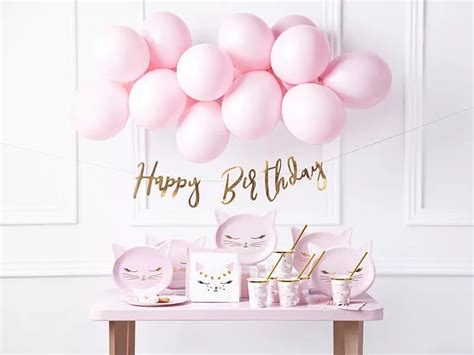 Rosegold Skr Skrift Happy Birthday Banner Cm Grl R