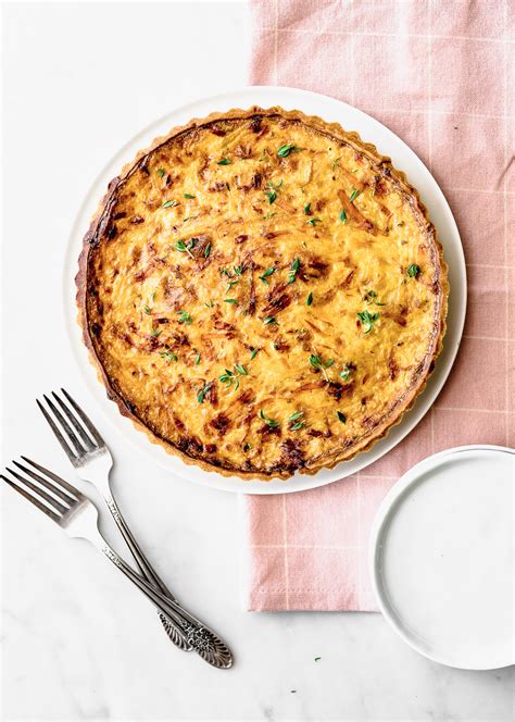 Caramelized Onion Quiche Cravings Journal