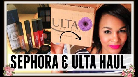 Huge Sephora And Ulta Haul Summer 2015 Youtube