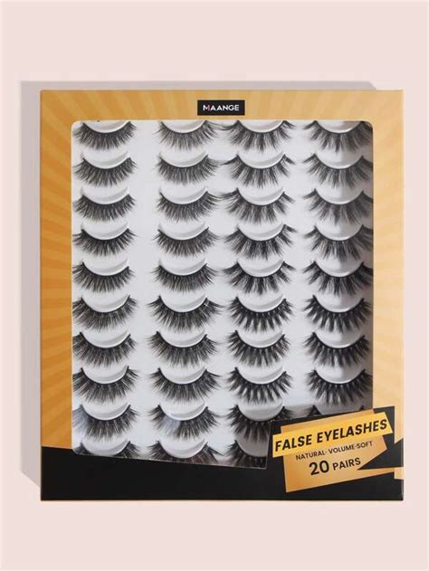 Manga Lashes 20pairs Natural Volume Eyelash SHEIN USA