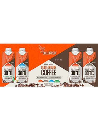 Bulletproof Coffee Cold Brew Original Collagen Protein Globalhealthlab