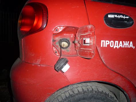 крышка бензобака — Daewoo Matiz (M100/M150), 0,8 л, 2004 года ...