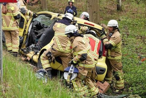 Kontrolle Verloren Schwerer Unfall Auf Der S81