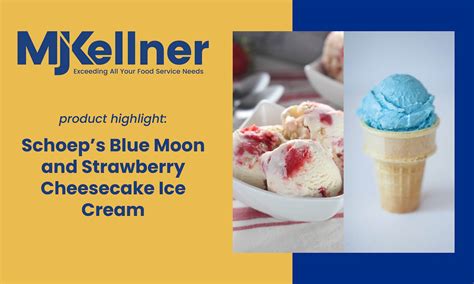 Schoep S Blue Moon And Strawberry Cheesecake Ice Cream MJ Kellner