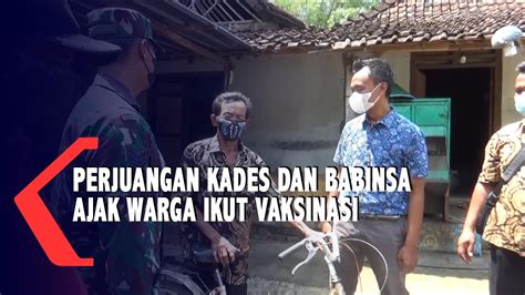 Perjuangan Kades Dan Babinsa Ajak Warga Ikut Vaksinasi YouTube