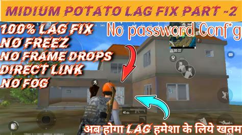 Pubg Lite Lag Fix 1GB 2GB 3GB 4GB RAM Midium Potato Graphics No Lag