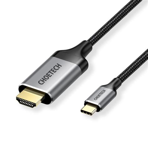 Choetech Unidirectional Cable Adapter Usb Type C Male To Hdmi Male