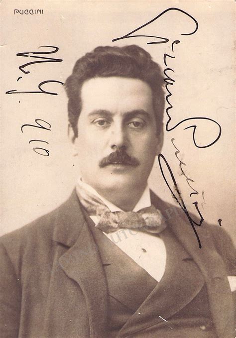 Puccini, Giacomo - Signed Photo 1910 | Tamino Autographs