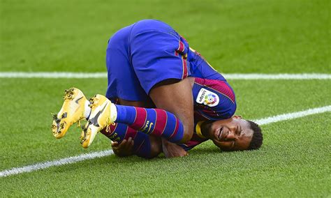 Confirmed Barcelona Star Ansu Fati Will Miss Four Months With Knee