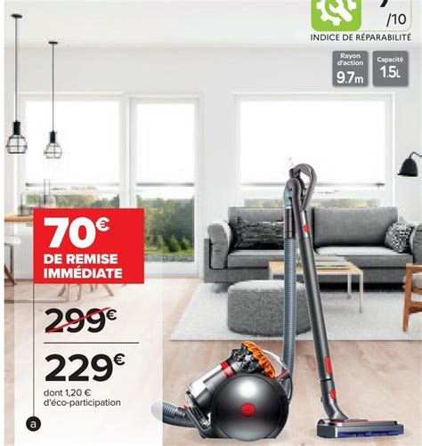 Promo Aspirateur Dyson Big Ball Multifloor Chez Carrefour