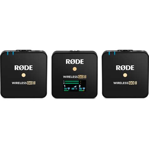 Rode Wireless Go Ii 2 Person Compact Digital Wireless Microphone System