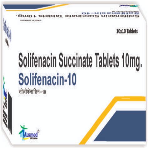 Solifenacin Succinate Tablets 5mg Ausmed At Rs 294strip In New Delhi