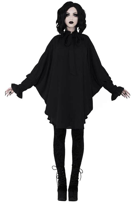 Thebe Chiffon Blouse B Killstar Us Store Gothic Outfits Casual