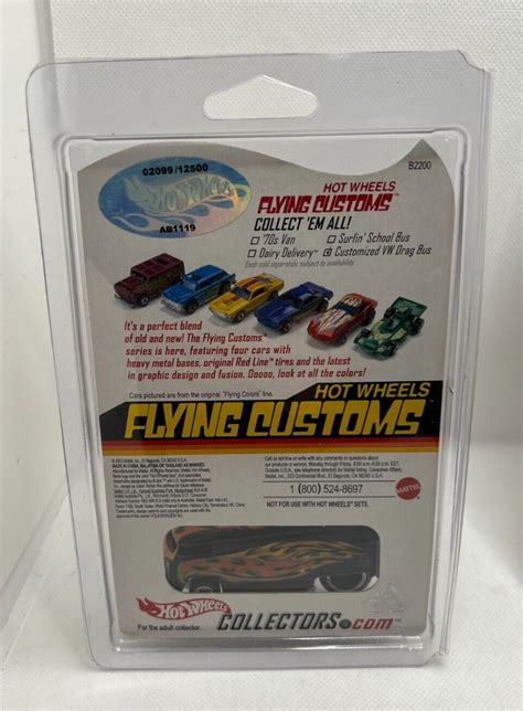 Hot Wheels VW Drag Bus 2003 Flying Customs Customized 2 099 12 500 EBay