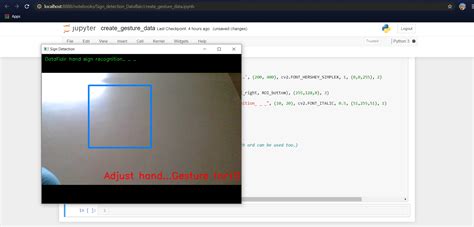 Sign Language Recognition Using Python And Opencv Dataflair