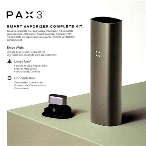 Pax Smart Vaporizer Complete Kit With Concentrate Insert Basha Imports