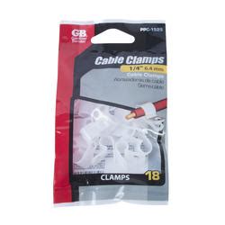 Gardner Bender 1 4 Plastic Cable Clamps 18 Pack At Menards