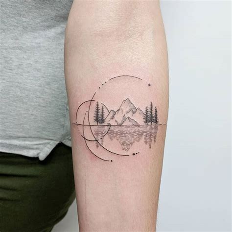 Hiking Tattoo Minimalist Tattoo Discreet Tattoos