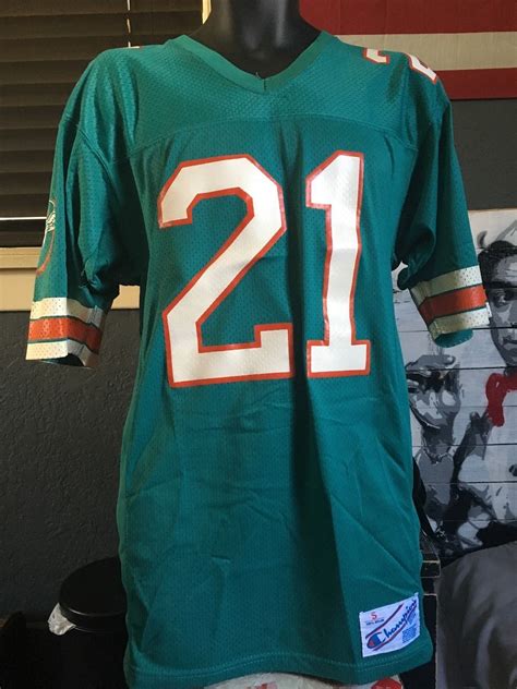 Miami Dolphins 1987-88 Away Jersey