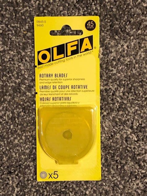 Olfa Mm Rotary Cutter Blades Rb Tungsten Carbide Tool Steel