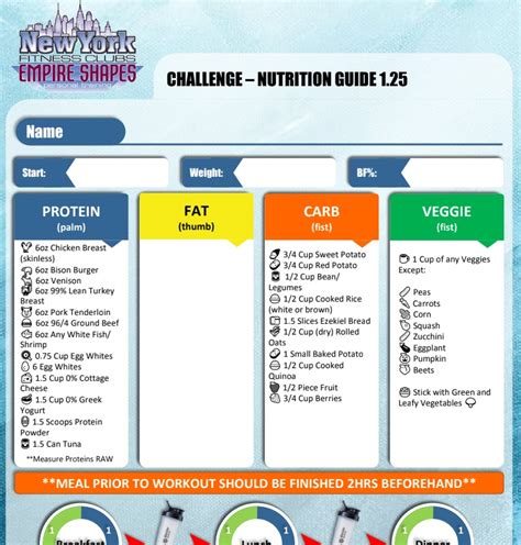 6 Week Workout Plan Template | EOUA Blog