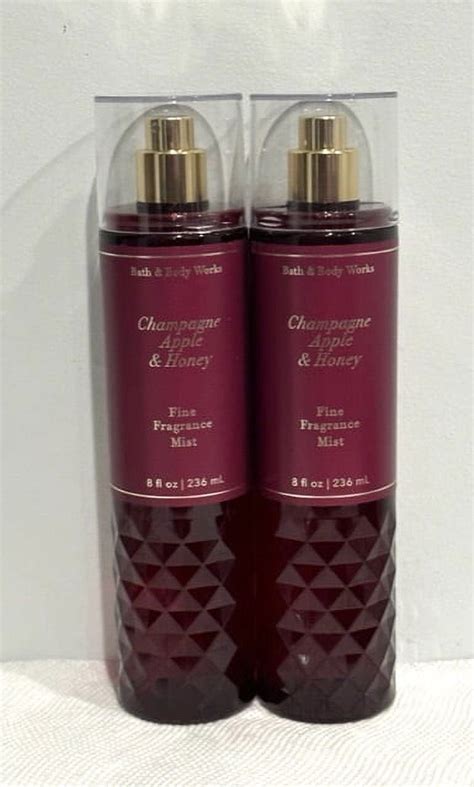 Bath Body Works Champagne Apple Honey Fine Fragrance Mist 8 Fl Oz