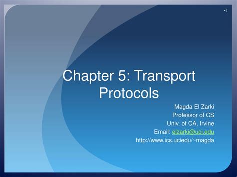 Chapter 5 Transport Protocols Ppt Download