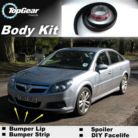 Bumper Lip Lips For Vauxhall Vectra Top Gear Shop Spoiler For Car