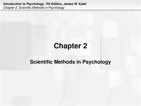 Ppt Chapter 2 Scientific Methods In Psychology Powerpoint