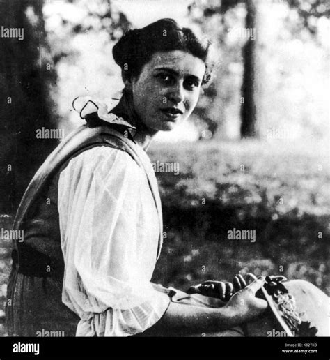 Sophie Freud Daughter Of Sigmund Freud Stock Photo Alamy