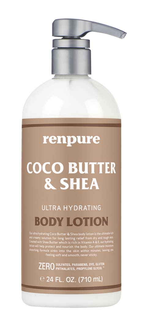 Coco Butter And Shea Body Lotion Renpure