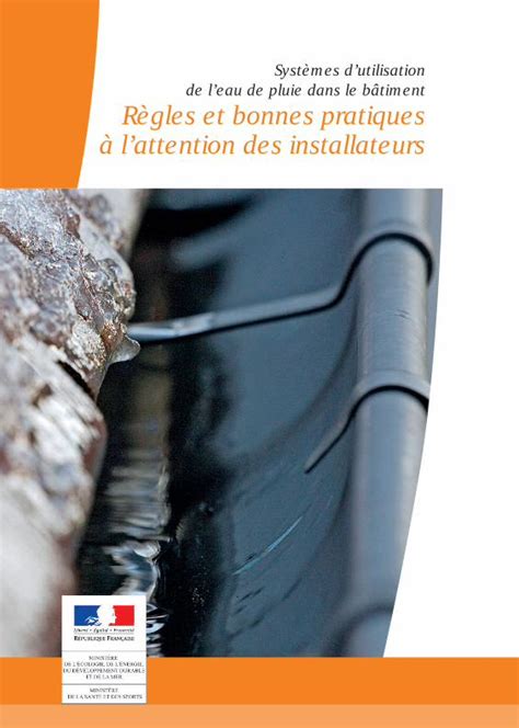 PDF Systèmes dutilisation de leau de pluie dans le bâtiment n