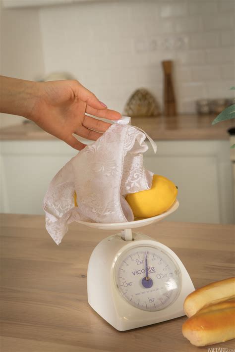 Pretty Teen Diana Jam Shows Her Flawless Naked Body In The Kitchen CoedCherry