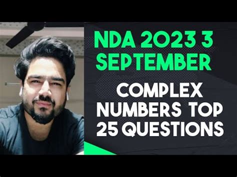 NDA 2023 PREPARTION COMPLEX NUMBER ONE SHOT RAVI JANGRA SIR YouTube