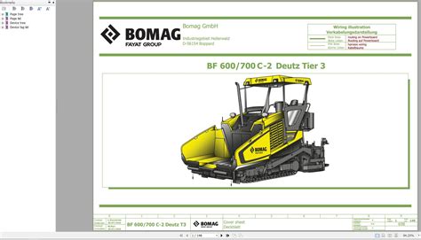 Bomag Bf C Deutz Tier Function Wiring Diagram En De