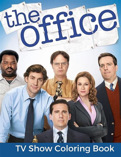 The Office Tv Show Coloring Book Dunder Mifflin Coloring Book With Characters Iconic Scenes