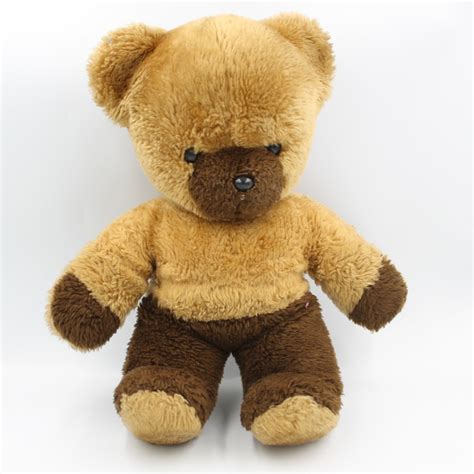 Ancienne Peluche Ours Beige Marron Boulgom