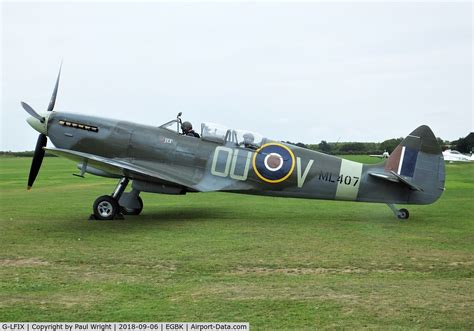 Aircraft G Lfix Supermarine Spitfire Lf Ix T Ix C N Cbaf