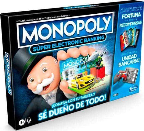 Hasbro Gra planszowa Monopoly Electronic Banking wersja hiszpańska