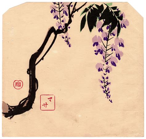 BLOOMING WISTERIA (Ayaoka Yushin) – 美和 Miwa Japanese Art