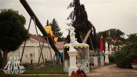 Schmetterlings Pendelbahn POV Churpfalzpark Onride Offride YouTube