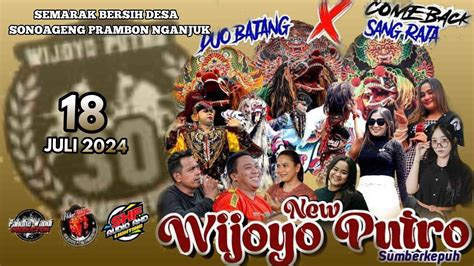 Live Jaranan Hari Ini New Wijoyo Putro Sumberkepuh Sonoageng Prambon