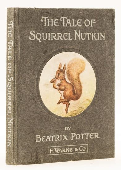 Potter (Beatrix) The Tale of Squirrel Nutkin, first edition, third...