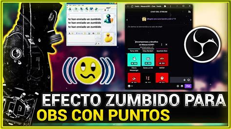 Efecto Zumbido Messenger Para Obs Lioranboard Tutorial Youtube