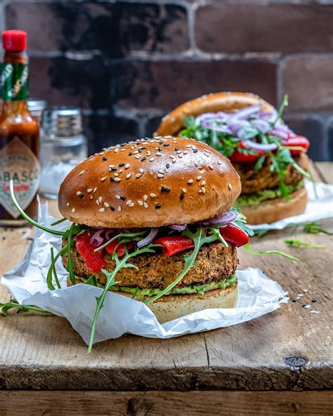 Easy Veggie Burger Recipe Vegan Healthy Blondelish