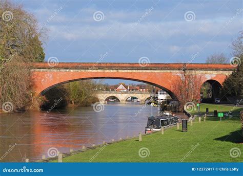 Bridges Over the River Thames Stock Image - Image of river, archway ...