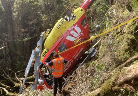 Helicopter Recovers Helicopter New Zealand Defence Force