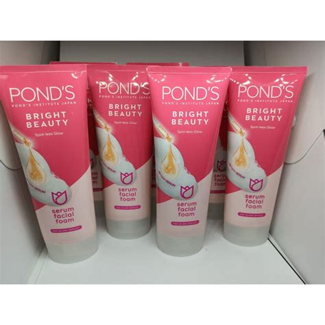 Jual Ponds Bright Beauty Serum Facial Wash G Shopee Indonesia