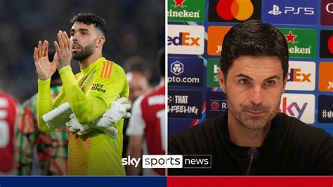 Mikel Arteta Hails Arsenal Goalkeeper David Raya After Penalty Save At