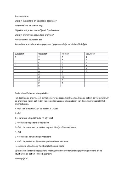 Io Werkcollege Week 39 Informatie Voor Integrale Opdracht Kbs 1